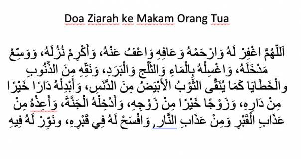 Doa Ziarah Kubur Pendek untuk Orang Tua