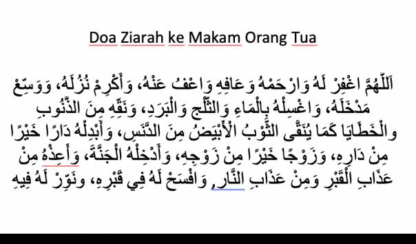 Doa Ziarah Kubur Pendek untuk Orang Tua