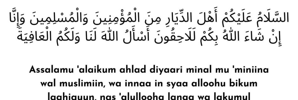 Doa Ziarah Kubur Sesuai Sunnah