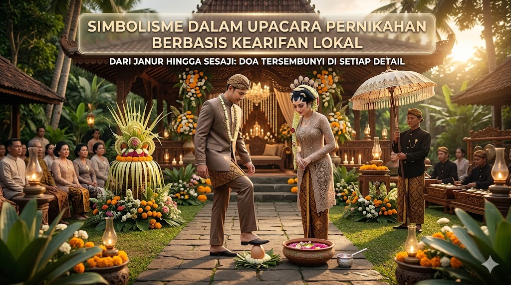 Simbolisme dalam Upacara Pernikahan Berbasis Kearifan Lokal