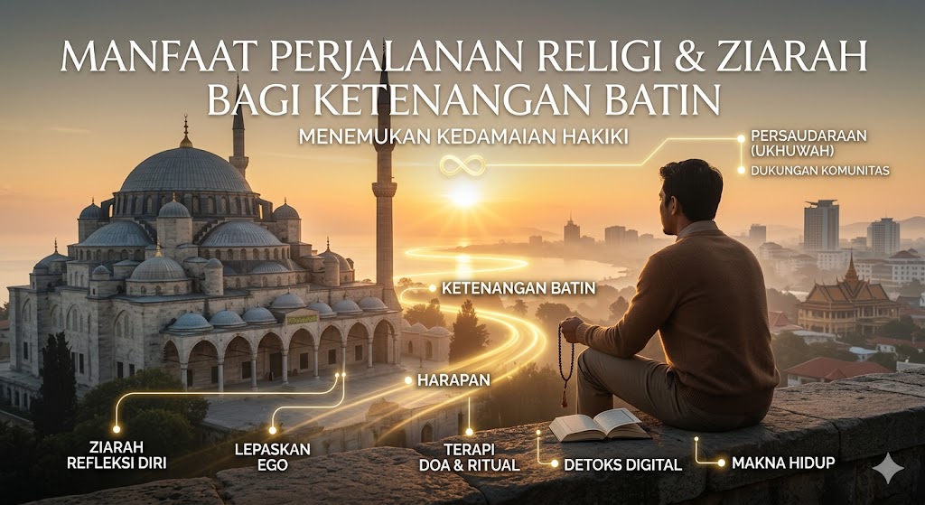 Manfaat Perjalanan Religi & Ziarah bagi Ketenangan Batin