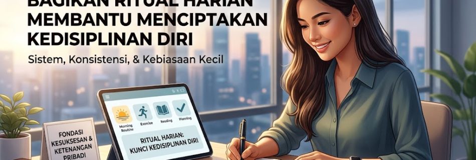 bagaimana ritual harian membantu menciptakan kedisiplinan diri