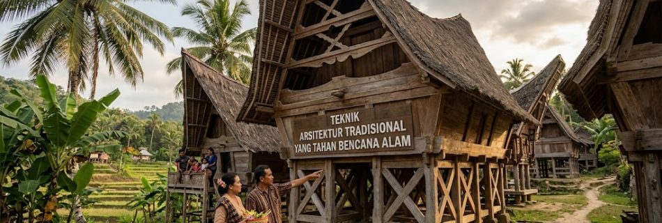 Teknik Arsitektur Tradisional yang Tahan Bencana Alam